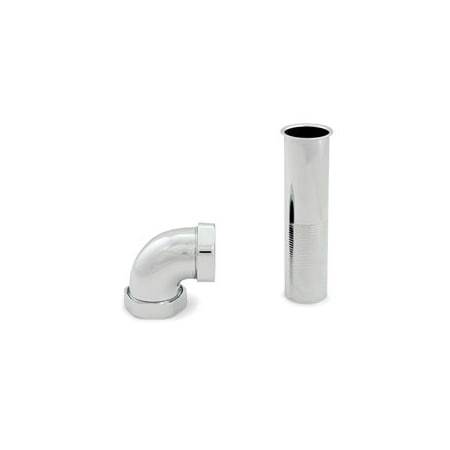 Zurn P6000-QFC-30 - Flanged Tube With Elbow, Nut and Gasket P6000-QFC-30